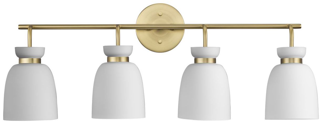 Lexie Collection Four-Light Contemporary Vanity Light