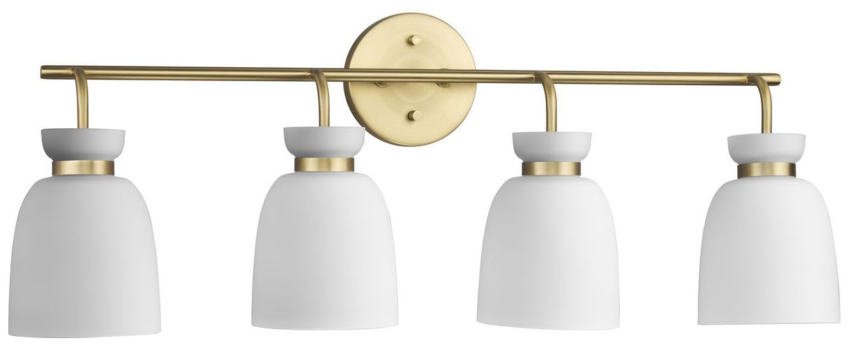Image 3 Lexie Collection Four-Light Contemporary Vanity Light more views