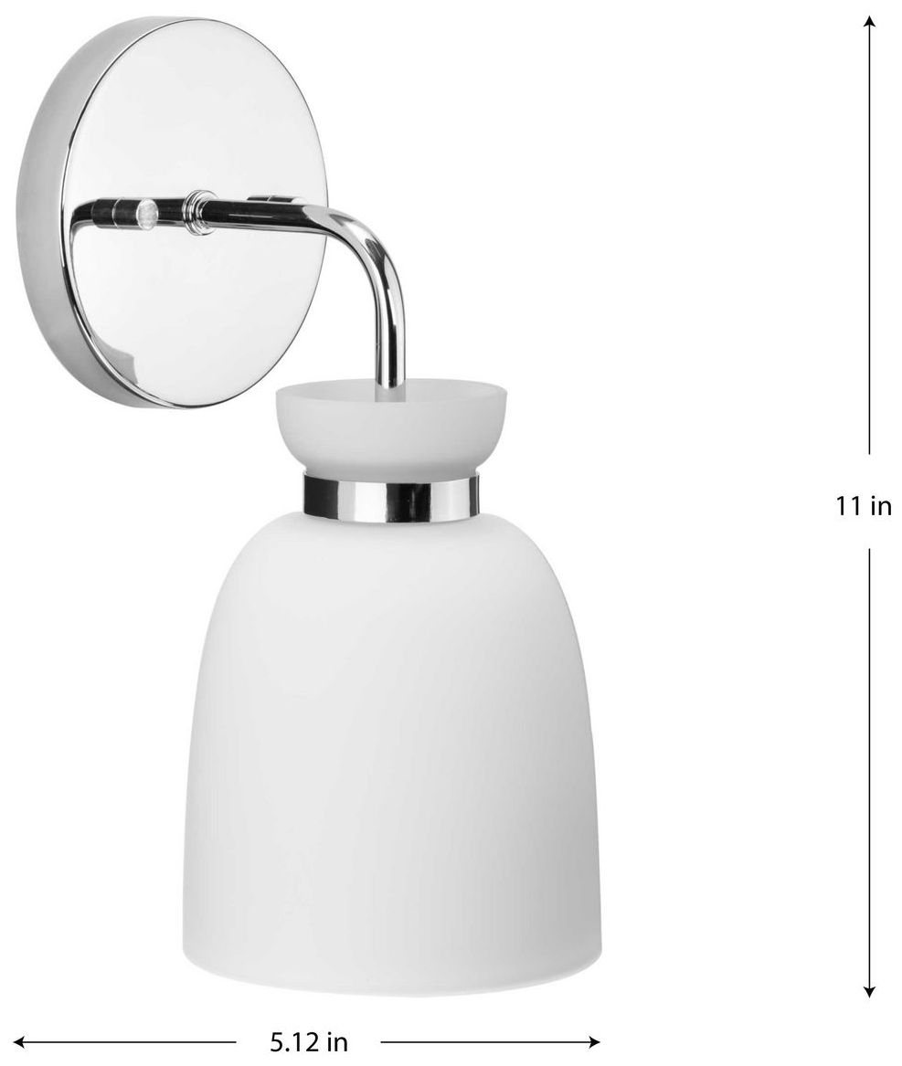 Image 4 Lexie Collection One-Light Contemporary Vanity Light more views