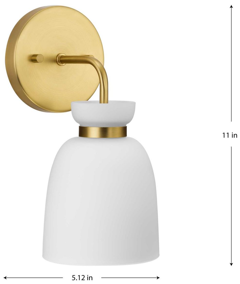 Image 4 Lexie Collection One-Light Contemporary Vanity Light more views