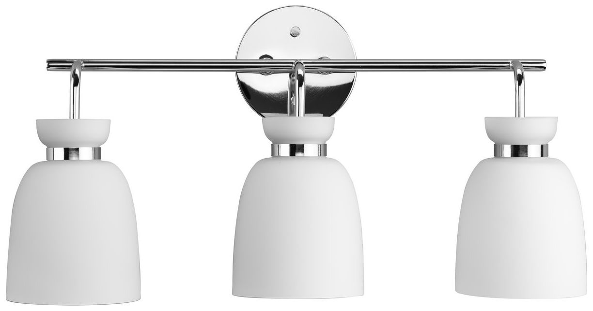 Image 6 Lexie Collection Three-Light Contemporary Vanity Light more views