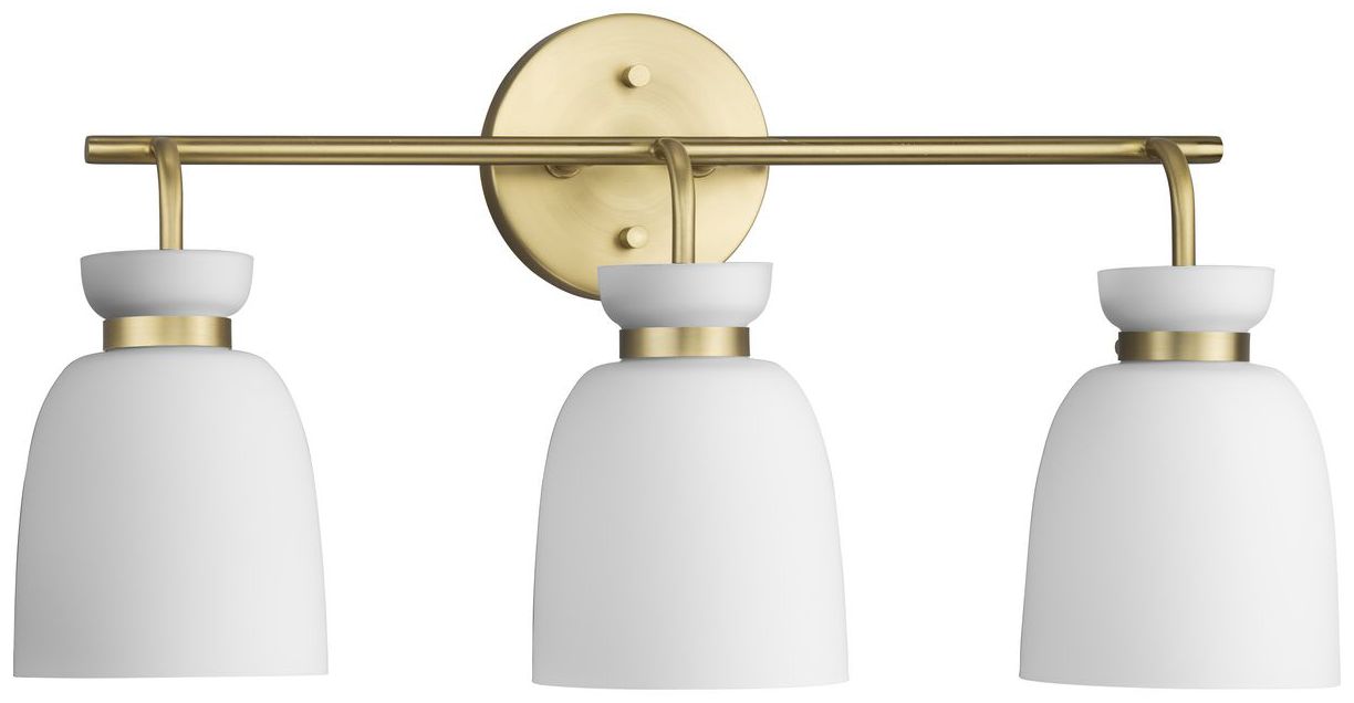 Lexie Collection Three-Light Contemporary Vanity Light