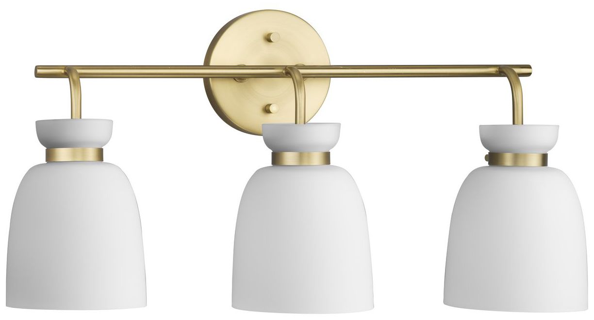 Image 5 Lexie Collection Three-Light Contemporary Vanity Light more views