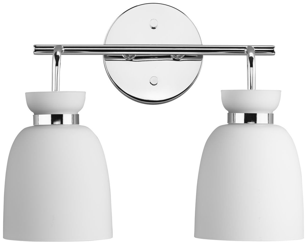 Image 5 Lexie Collection Two-Light Contemporary Vanity Light more views