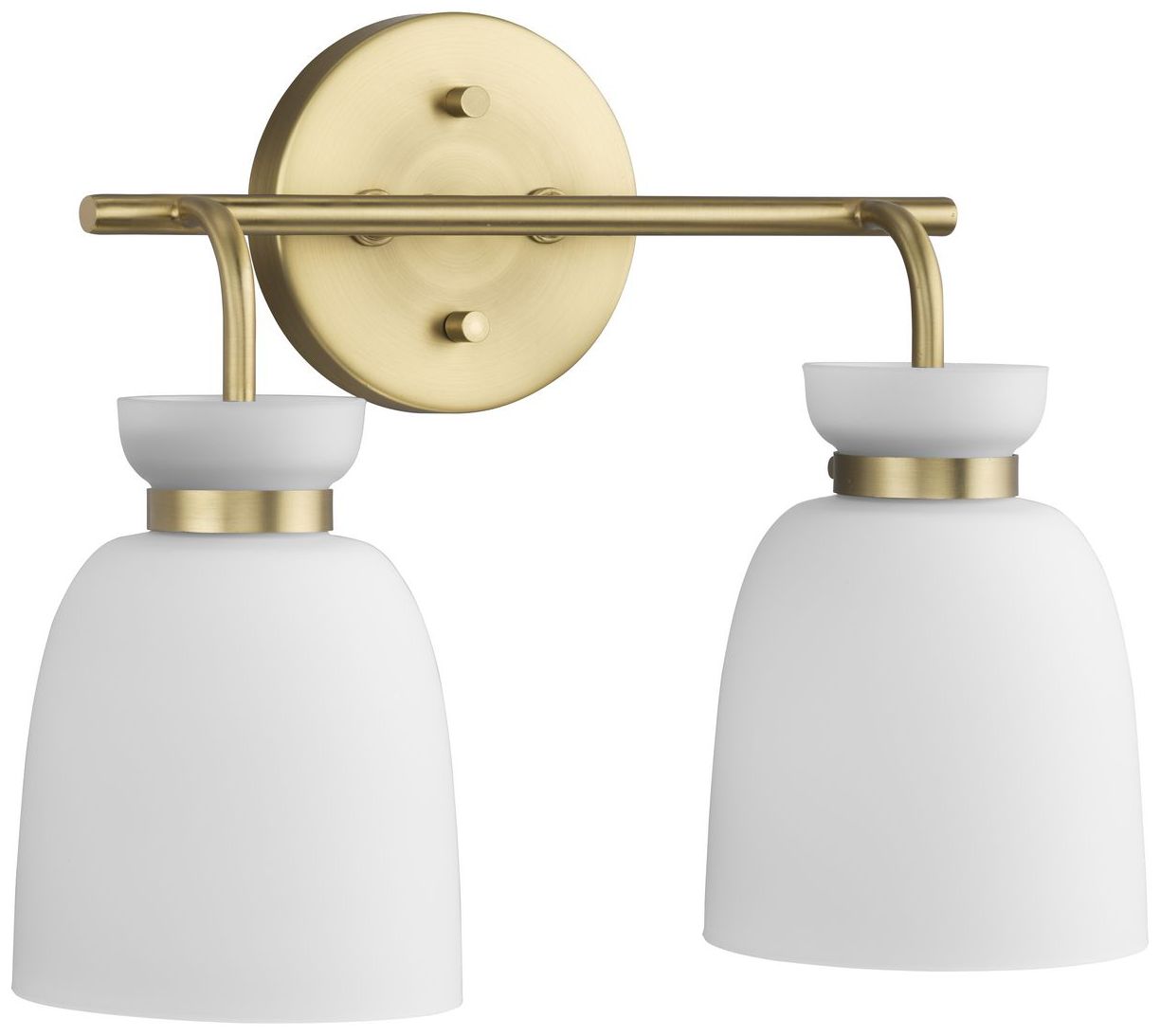 Lexie Collection Two-Light Contemporary Vanity Light