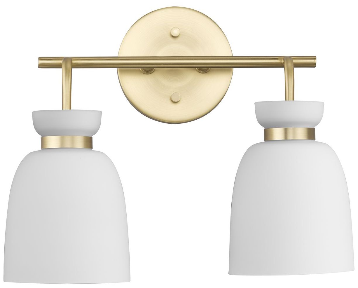 Image 5 Lexie Collection Two-Light Contemporary Vanity Light more views