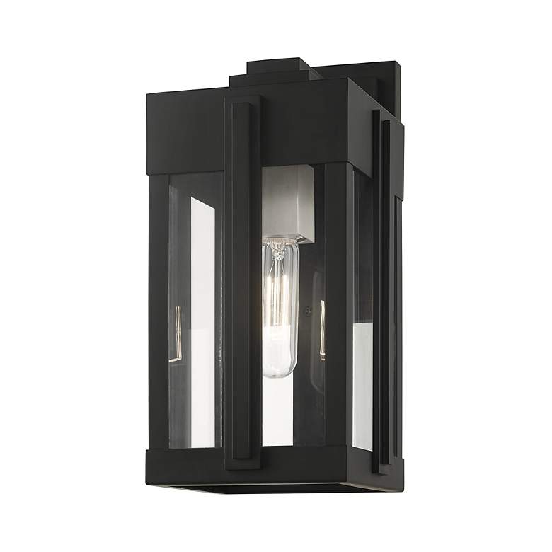 Image 4 Lexington 1 Light Black Outdoor Wall Lantern more views