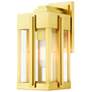2_Lexington 1 Light Natural Brass Outdoor Wall Lantern