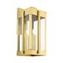 6_Lexington 1 Light Natural Brass Outdoor Wall Lantern more views