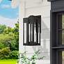 1_Lexington 3 Light Black Outdoor Wall Lantern