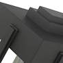 Lexington 3 Light Black Outdoor Wall Lantern