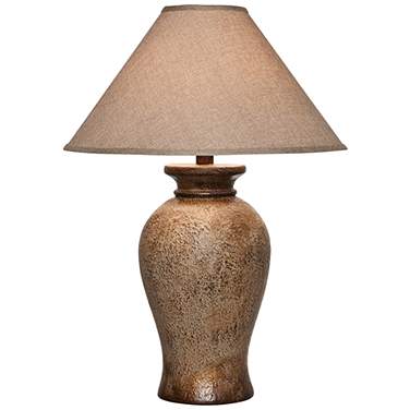 Lexington 30" High Classic Stone Gold Vase Table Lamp with LED Bulb