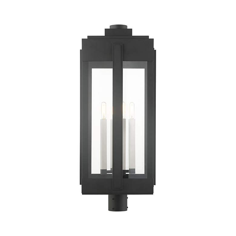 Image 5 Lexington 4 Light Black Outdoor Post Top Lantern more views