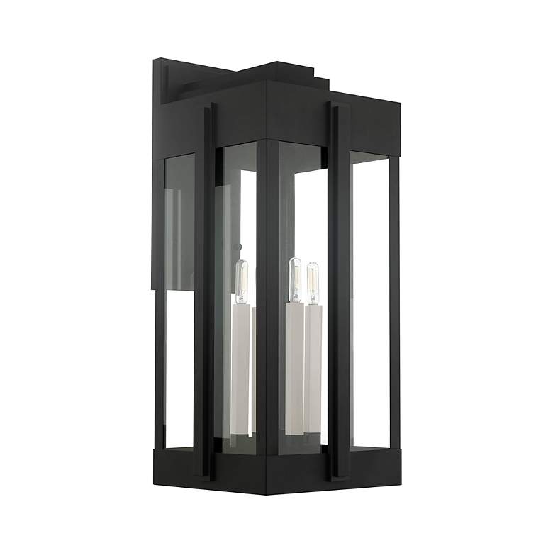 Image 4 Lexington 4 Light Black Outdoor Wall Lantern more views