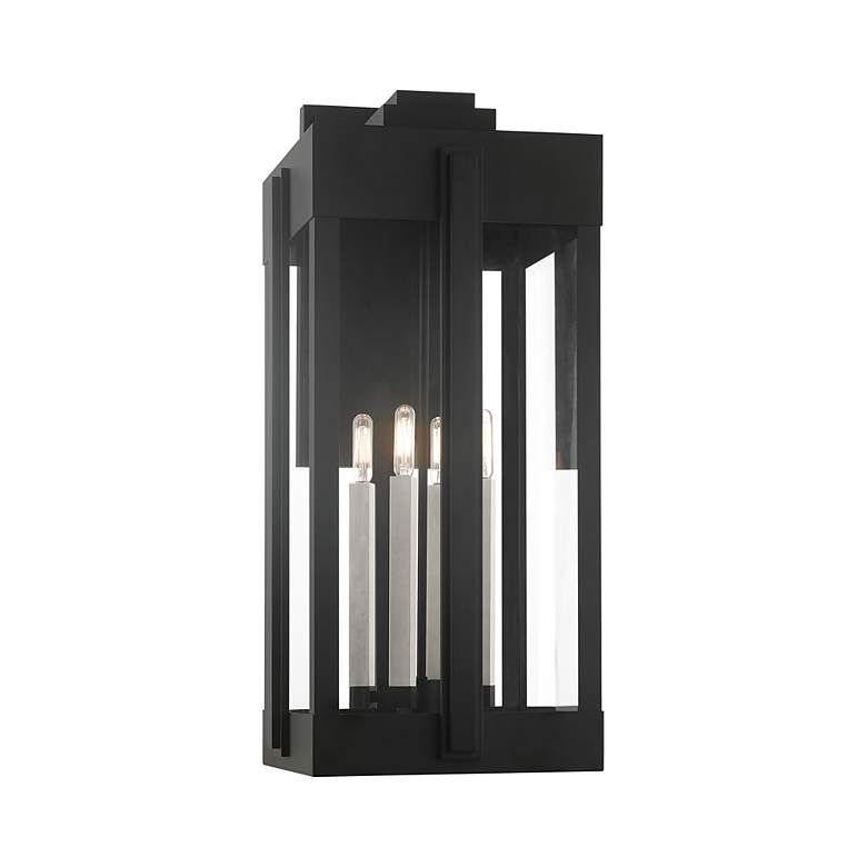 Image 5 Lexington 4 Light Black Outdoor Wall Lantern more views