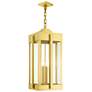 2_Lexington 4 Light Natural Brass Outdoor Pendant Lantern