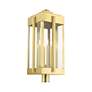 7_Lexington 4 Light Natural Brass Outdoor Post Top Lantern more views