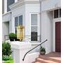 Lexington 4 Light Natural Brass Outdoor Post Top Lantern