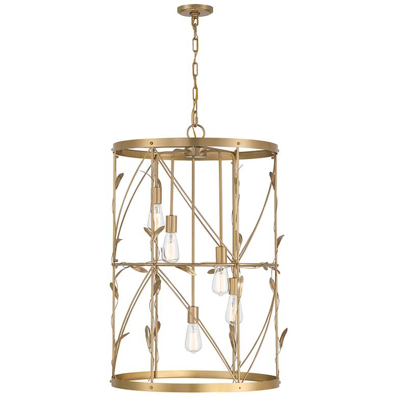 Image 5 Lexington 5-Light Pendant in Burnished Brass more views