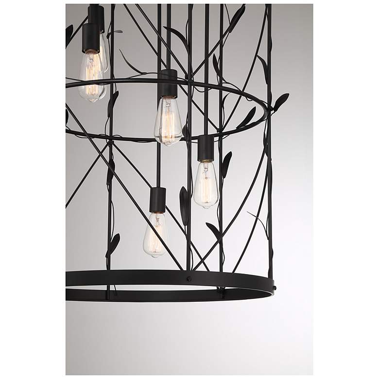 Image 6 Lexington 5-Light Pendant in Matte Black more views