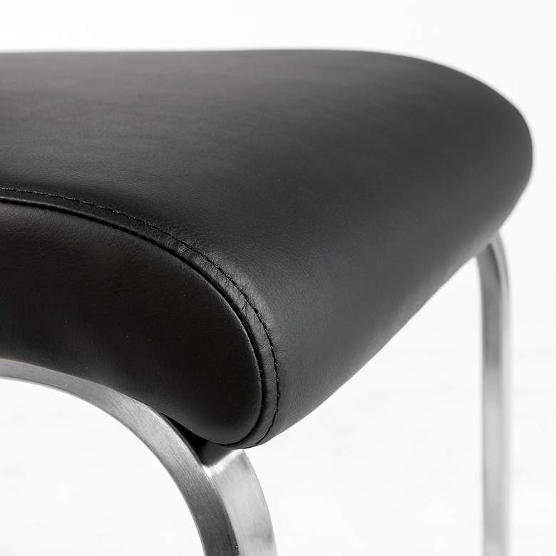 Image 3 Lexington Black Leatherette Side Chair more views