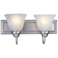Lexington by Z-Lite Brushed Nickel 2 Light Vanity
