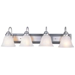 Lexington by Z-Lite Brushed Nickel 4 Light Vanity