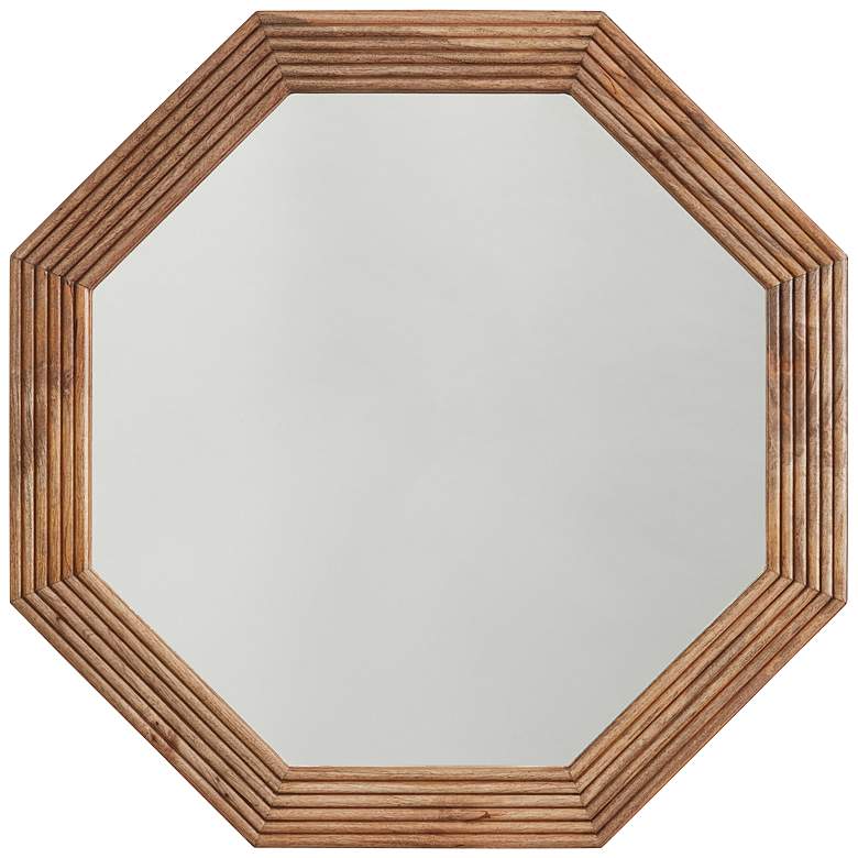Image 1 Lexington Desert 33 1/2 inch Octagonal Wall Mirror