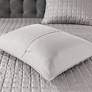 Thumbnail4 of Lexington Gray 8-Piece King/Cal King Comforter and Quilt Set more views