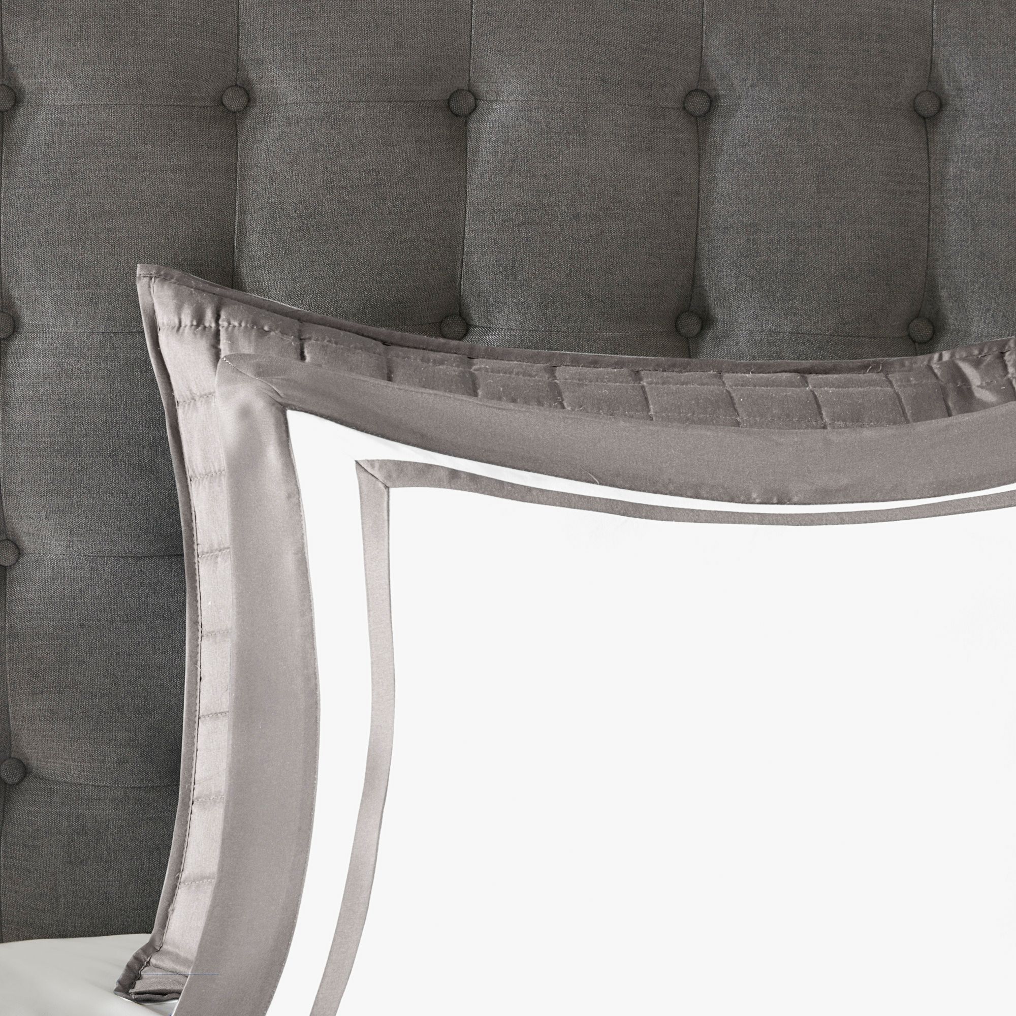 Lexington Gray 8-Piece King/Cal King Comforter and Quilt Set