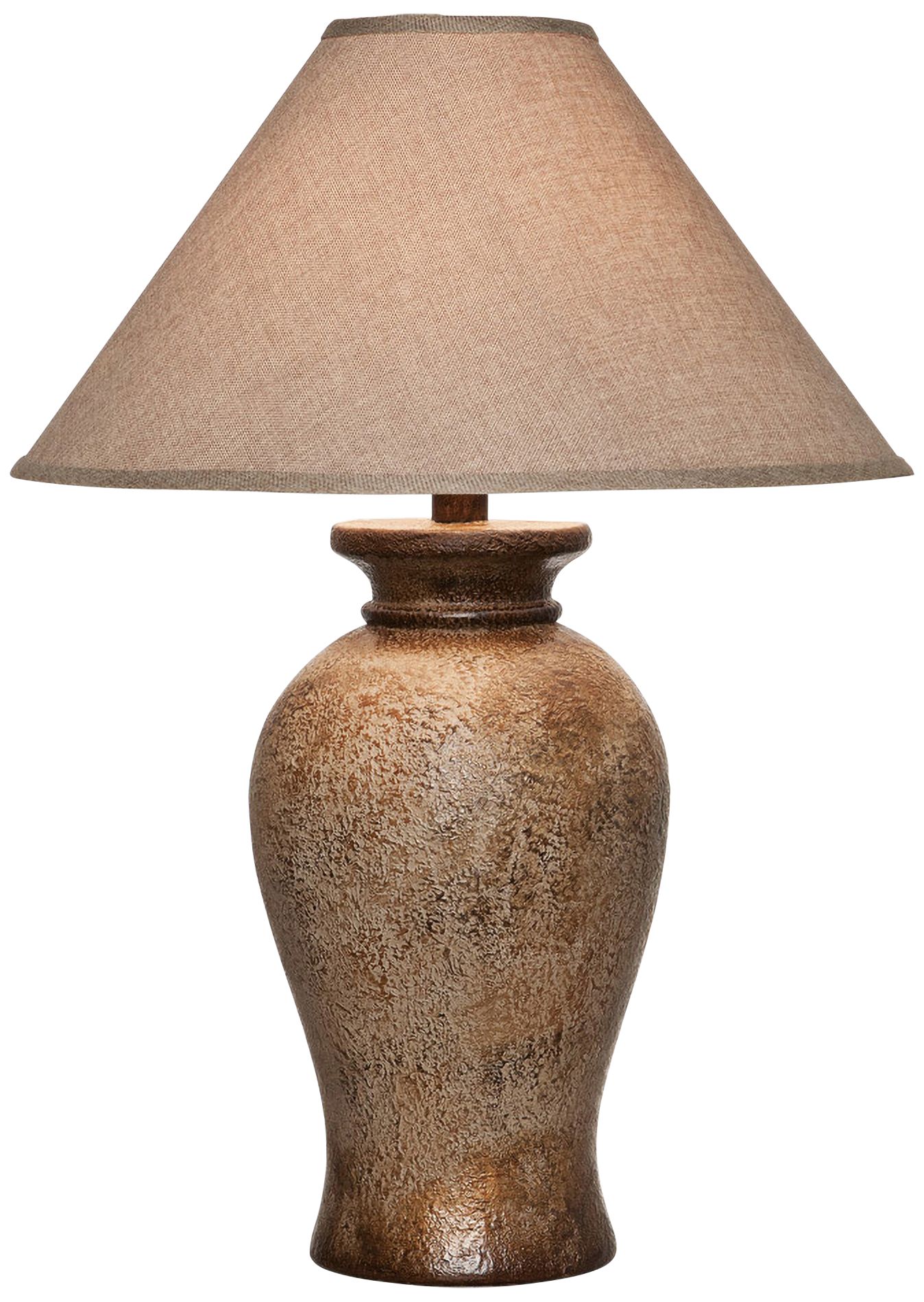 Lexington Stone Gold LED Vase Table Lamp