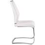5_Lexington Taupe Leatherette Side Chair more views