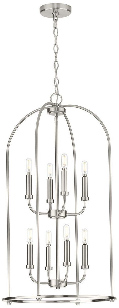 Image 3 Leyden Collection Eight-Light Foyer Pendant Light more views
