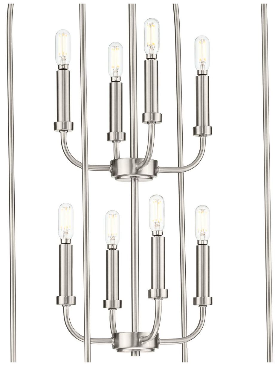 Image 5 Leyden Collection Eight-Light Foyer Pendant Light more views