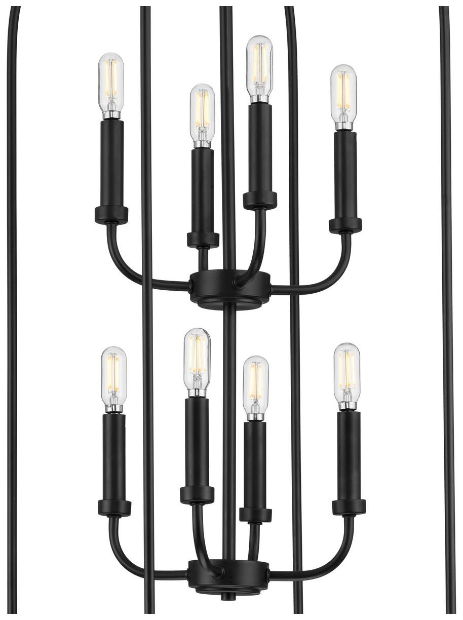 Image 5 Leyden Collection Eight-Light Foyer Pendant Light more views