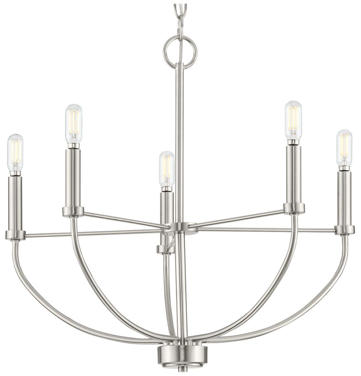 Leyden Collection Five-Light Chandelier