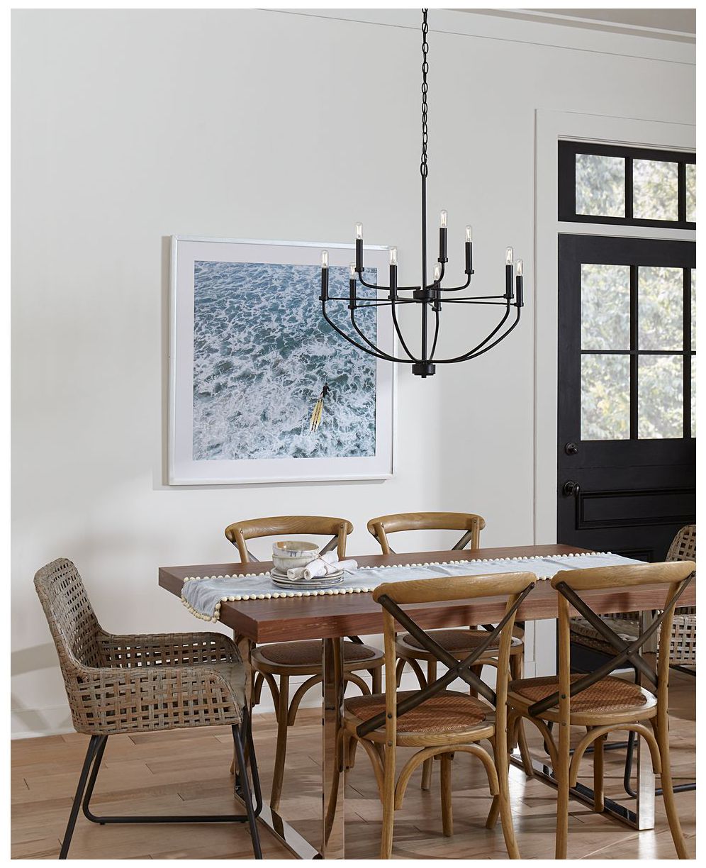 Image 2 Leyden Collection Nine-Light Chandelier Light more views
