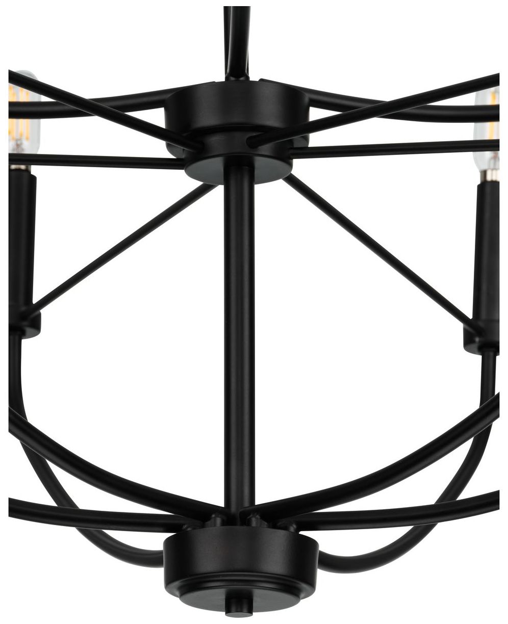 Leyden Collection Nine-Light Chandelier Light