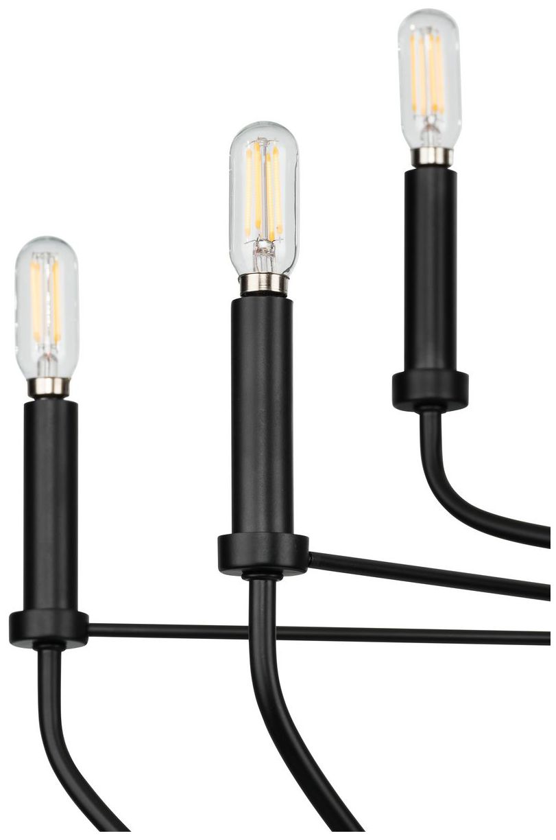 Leyden Collection Nine-Light Chandelier Light