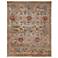 Leylan Floral & Botanical Hand Knotted Brown Area Rug 2'-6" x 12'