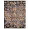 Leylan Ikat Hand Knotted Blue Area Rug 5'-6" x 8'-6"