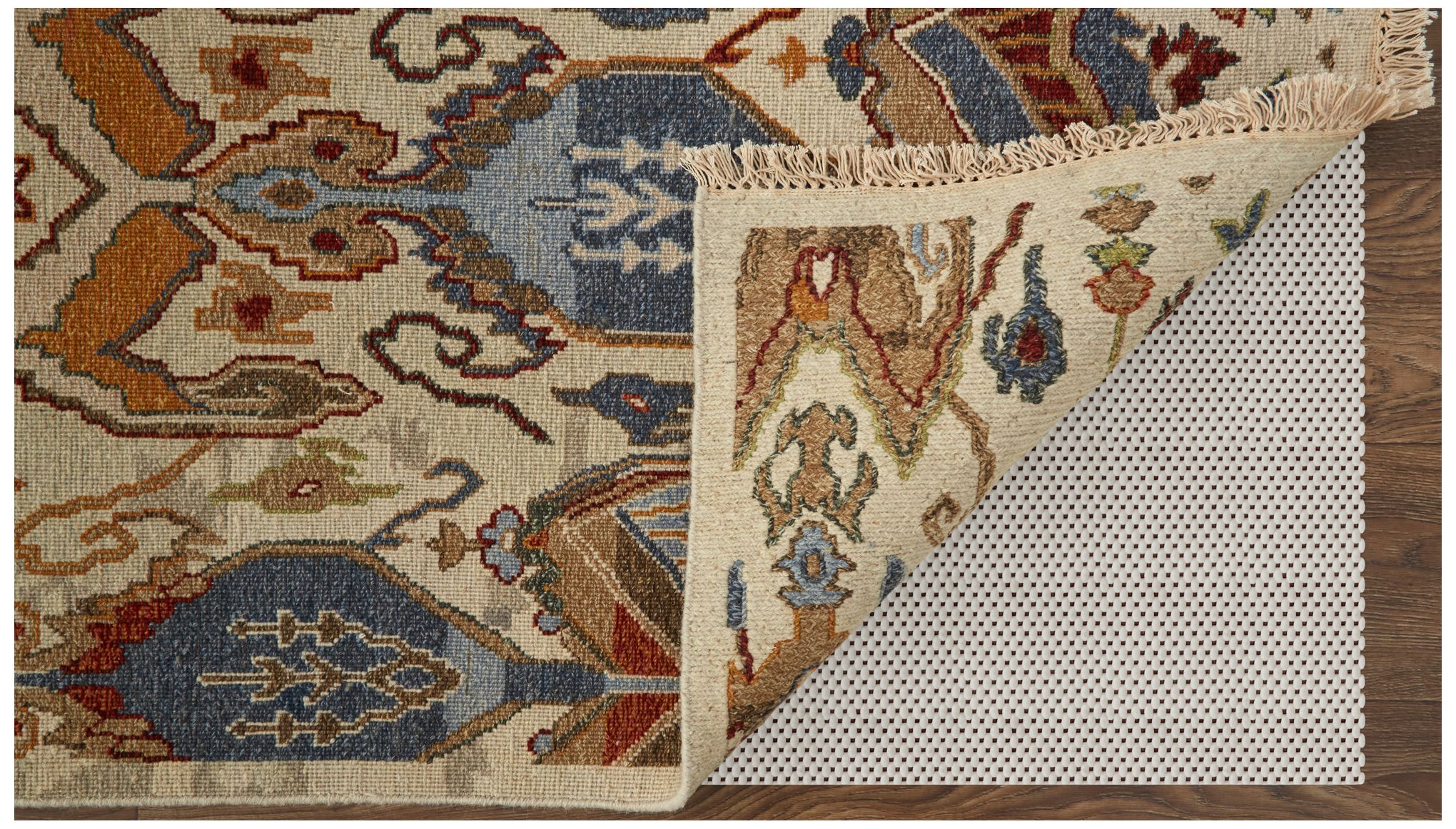 Image 4 Leylan Ikat Hand Knotted Tan Area Rug 7'-9" x 9'-9" more views