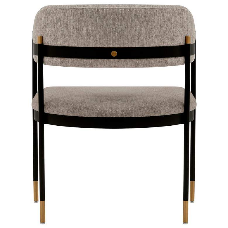 Image 7 Lia Gray Boucle Fabric Dining Chairs Set of 2 more views