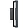 Liam 18" High Black LED Outdoor Sconce