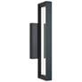 Liam 18" High Black LED Outdoor Sconce