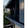 Thumbnail3 of Liam 18" High Painted Nickel LED Outdoor Sconce more views