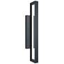 Liam 24" High Black LED Outdoor Sconce