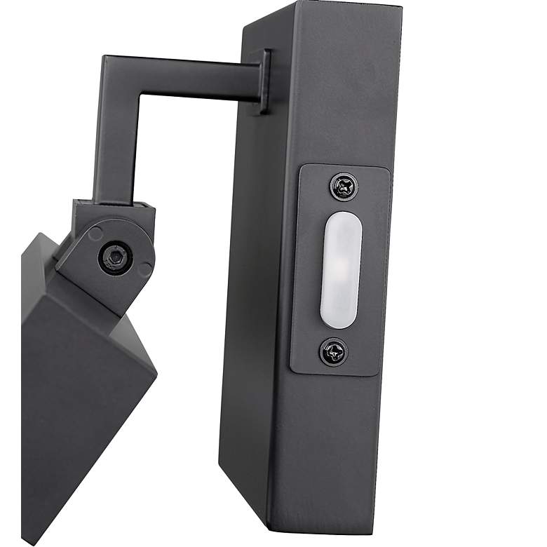 Image 7 Liam 25" Wide Matte Black LED Vanity Bath Light more views