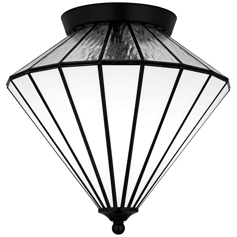Image 1 Liam 3-Light Matte Black Flush Mount