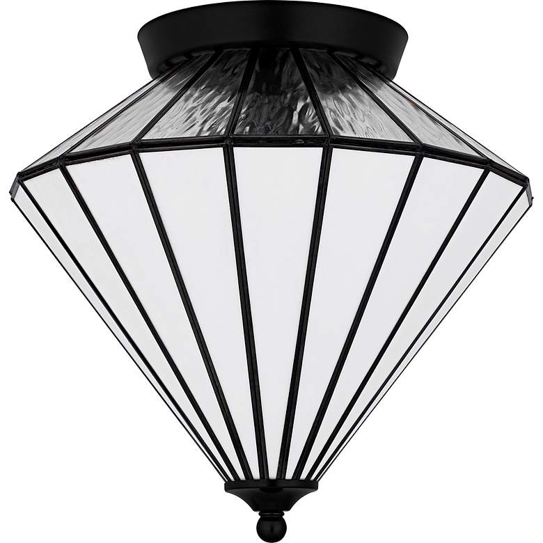 Image 2 Liam 3-Light Matte Black Flush Mount more views